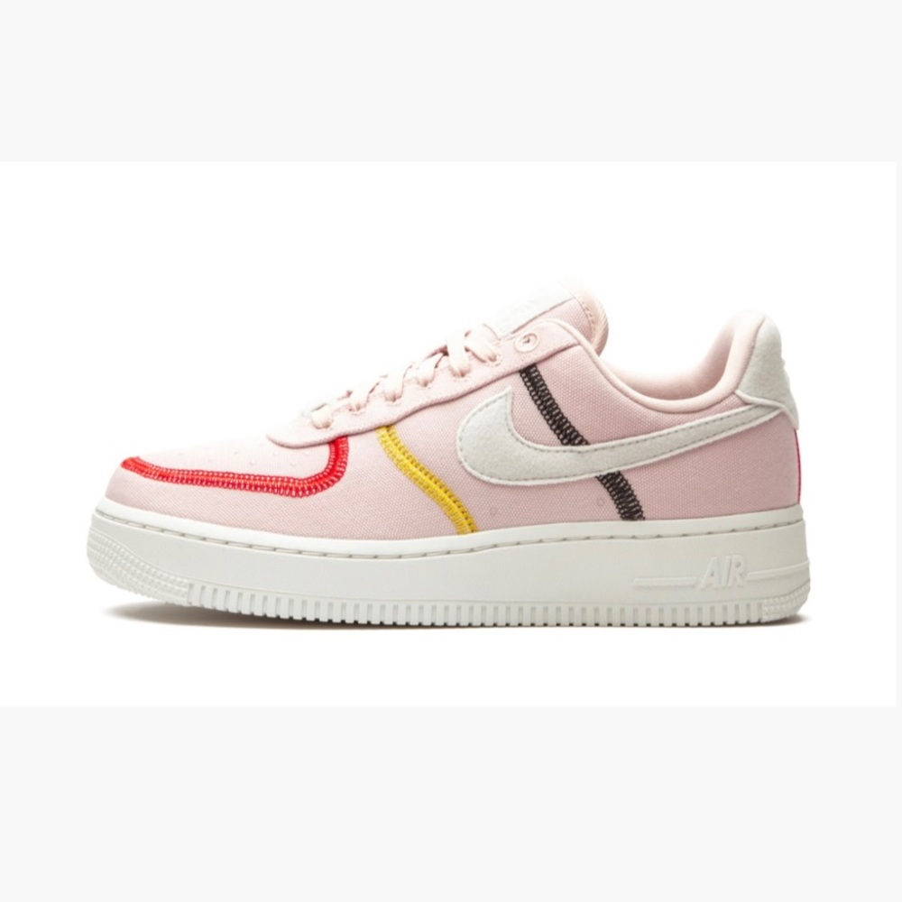 Nike Air Force 1 '07 Low LX 'Stitched Canvas - Siltstone Red'